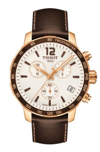 Tissot Quickster Chronograph Rose PVD / Silver